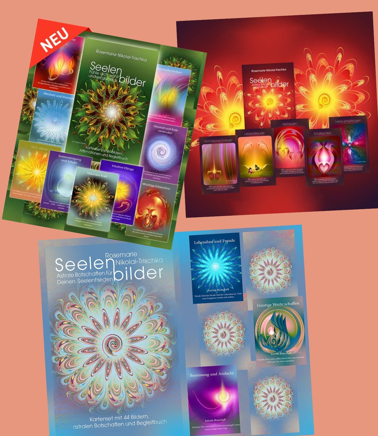 Januar-Angebot: Alle 3 Seelenbilder-Kartendecks zum Aktionspreis