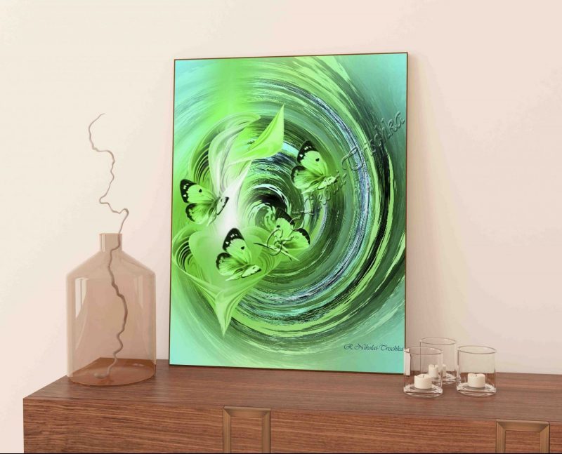 Energiebild schmetterling